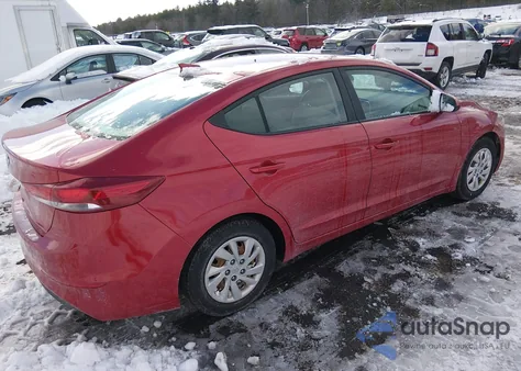 2017 Hyundai Elantra Se from USA, damaged, VIN 5NPD74LF1HH145633